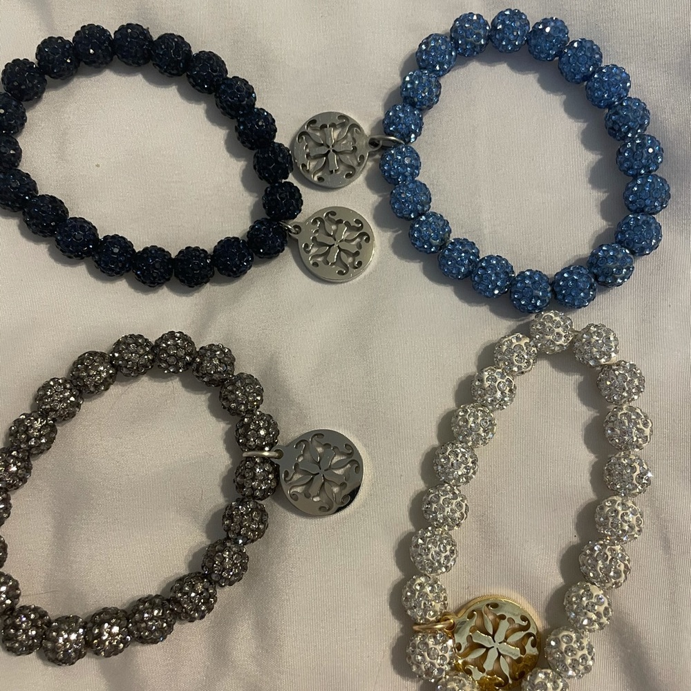 COPY - 4 rustic cuff bracelets